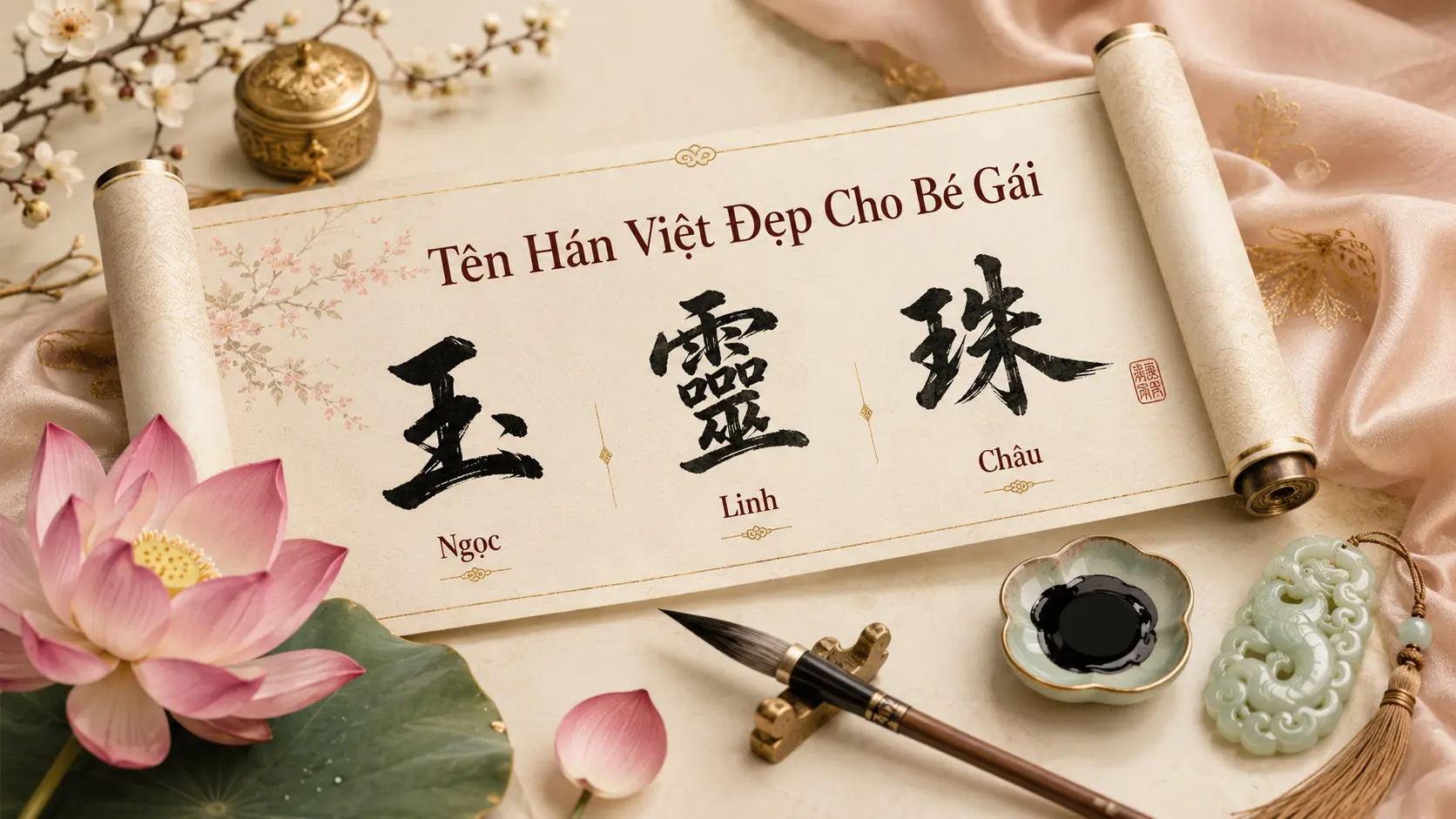 Tên Hán Việt đẹp cho bé gái