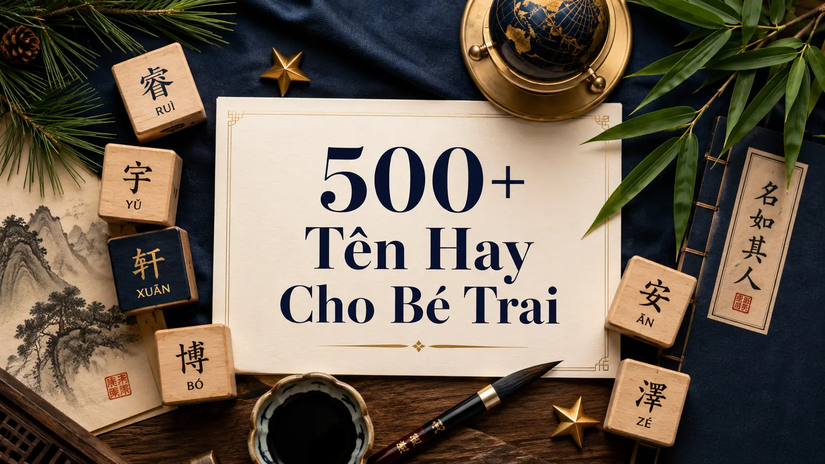 Tên hay cho bé trai 2026 mạnh mẽ ý nghĩa