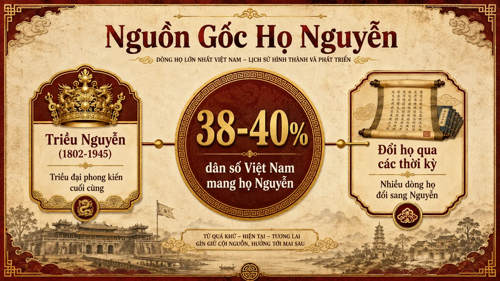 Lịch sử tại sao họ Nguyễn phổ biến nhất Việt Nam