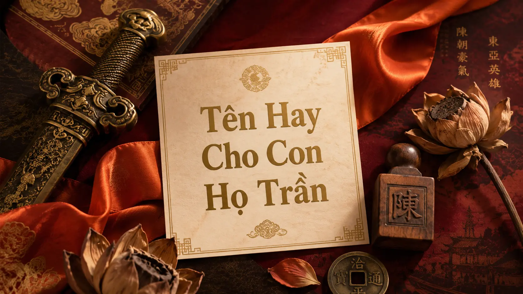 Tên hay cho con họ Trần 150+ gợi ý phong thủy